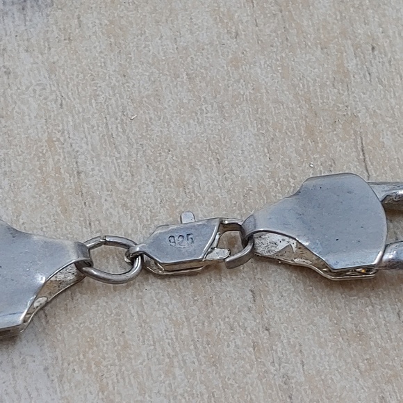 24" 925 Sterling Silver Chain Necklace Unisex - Picture 5 of 7